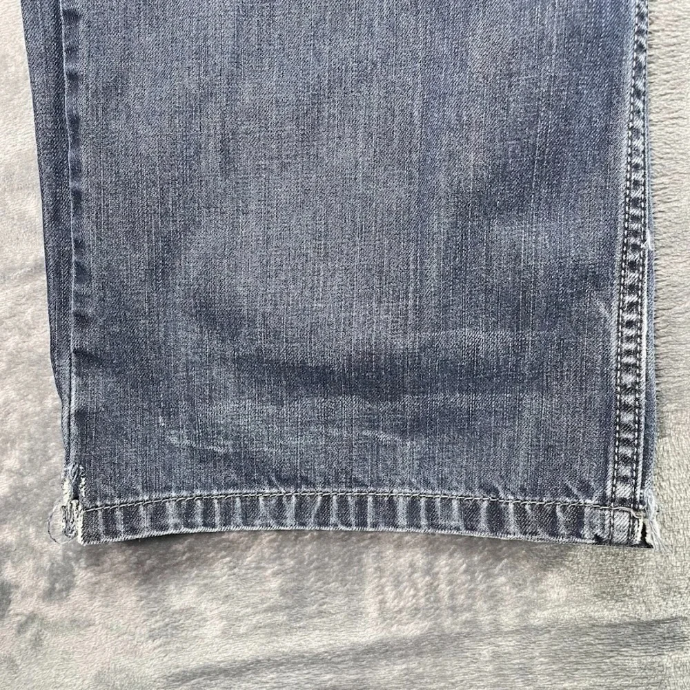 Levi Strauss 569 Loose Straight Stretch Jeans Mens 40x30‎ Dark Wash Blue Denim